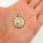 Load image into Gallery viewer, Shop Now Gold Evil Eye Pendants