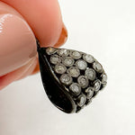 Load image into Gallery viewer, Buy Diamond Sterling Silver Drop Bail