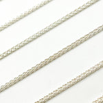 Load image into Gallery viewer, 806SS. 925 Sterling Silver Wheat Chain