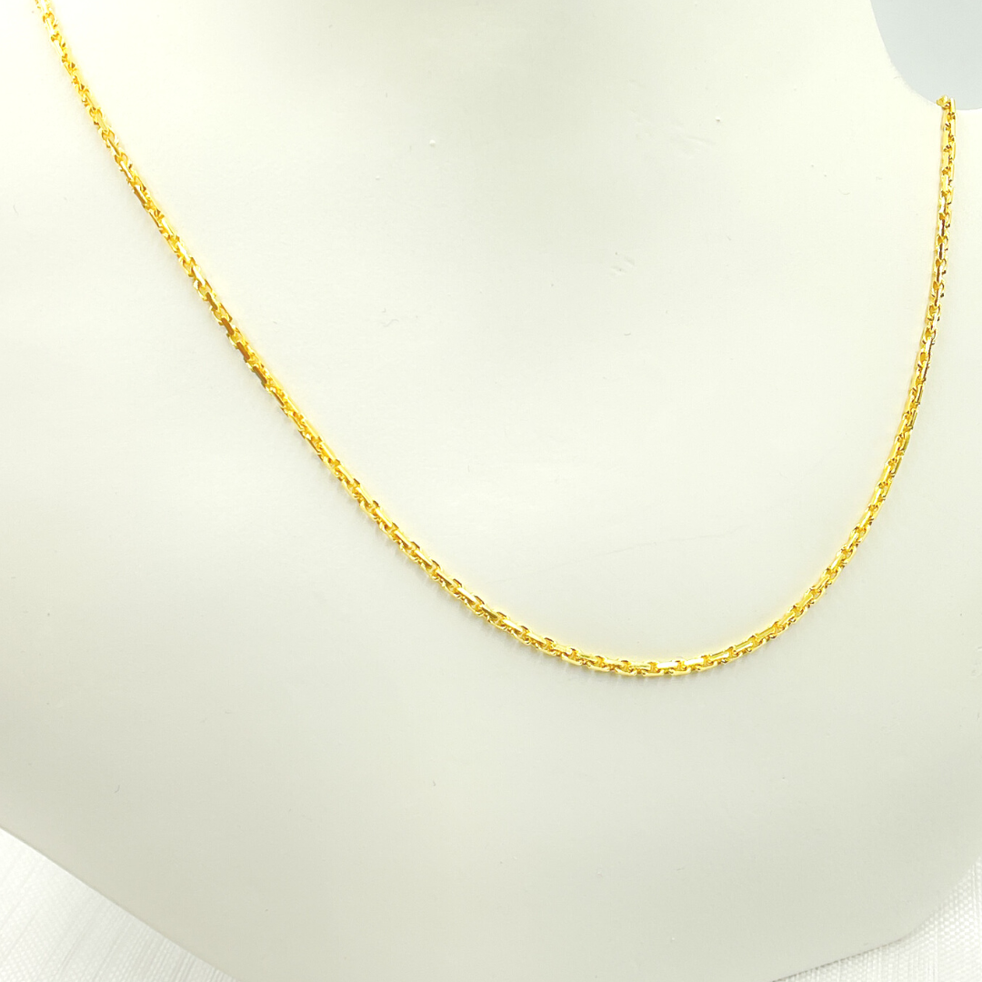 14K Solid Gold Box Chain