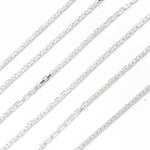 Load image into Gallery viewer, Buy Sterling Silver Diamond Cut Cable Chain