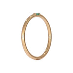 Load image into Gallery viewer, RAA01545. 14K Solid Yellow Gold Solo Baguette Ring