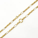 Load image into Gallery viewer, 000HVW8604030. 14K Solid Gold Hollow 1 Long and 5 Short Fancy Necklace