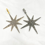 Load image into Gallery viewer, DC394. Diamond & Sterling Silver Star Pendant