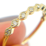 Load image into Gallery viewer, 14K Solid Gold Diamond Ring.