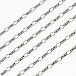 Load image into Gallery viewer, Buy Now Oxidized Sterling Silver Long & Short Link