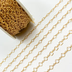 Load image into Gallery viewer, Shop Now 14K Gold Filled Clover and Oval Link Chain