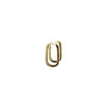Load image into Gallery viewer, HP401932Y. 14K Solid Gold Rectangle Hoops