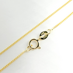 Load image into Gallery viewer, 14K Solid Gold Smooth Curb Chain