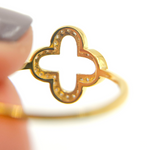 Load image into Gallery viewer, 14K Solid Gold Diamond Ring.
