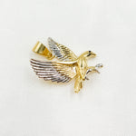 Load image into Gallery viewer, 14K Solid Gold Eagle Bird Charm. GDP675