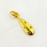Load image into Gallery viewer, DC782. Diamond Sterling Silver Drop Pendant