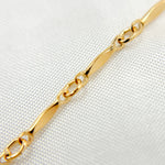 Load image into Gallery viewer, 568GF. 14K Gold Filled Dapped Bar Chain