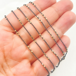 Load image into Gallery viewer, Silver Satellite Cube Chain