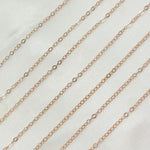 Load image into Gallery viewer, Gold Filled Flat Cable Chain