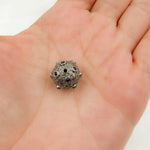 Load image into Gallery viewer, DC845. Diamond & Sterling Silver Round Bead
