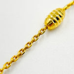 Load image into Gallery viewer, 8Necklace. Gold Plated Sterling Silver Satellite Necklace