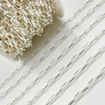 Load image into Gallery viewer, Shop Now Sterling Silver Smooth Paperclip Chain