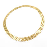 Load image into Gallery viewer, 14K Solid Gold Pattern Necklace