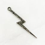 Load image into Gallery viewer, DC1012. Diamond Sterling Silver Lightning Bolt Pendant