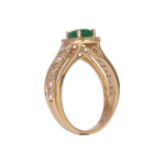 Load image into Gallery viewer, CR97174. 14K Solid Gold Diamond and Gemstone Ring