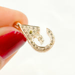 Load image into Gallery viewer, Diamond Sterling Silver Round Trigger Clasp
