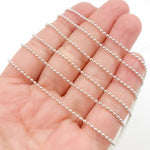 Load image into Gallery viewer, Sterling Silver Ball Chain