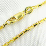 Load image into Gallery viewer, 14K Solid Gold Box Chain