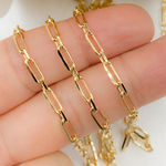 Load image into Gallery viewer, Gold Plated 925 Sterling Silver Short & Long Oval Link Chain