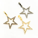 Load image into Gallery viewer, DP641. Sterling Silver Star Pendant