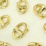 Load image into Gallery viewer, Gold-plated Sterling Silver Marina Clasp