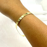Load image into Gallery viewer, 040G2CPY42001_BRACELET. 14K Solid Gold Herringbone Bracelet