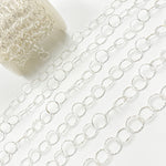 Load image into Gallery viewer, Buy Silver Diamond Cut Round Link Chain