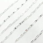 Load image into Gallery viewer, Z108SS. Sterling Silver Oval & Mariner Link Chain