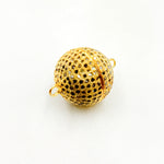 Load image into Gallery viewer, DC477. Diamond Sterling Silver Magnetic Round Clasp