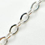 Load image into Gallery viewer, Buy Sterling Silver Flat Cable Chain