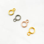 Load image into Gallery viewer, DC500. Diamond Sterling Silver Round Bail