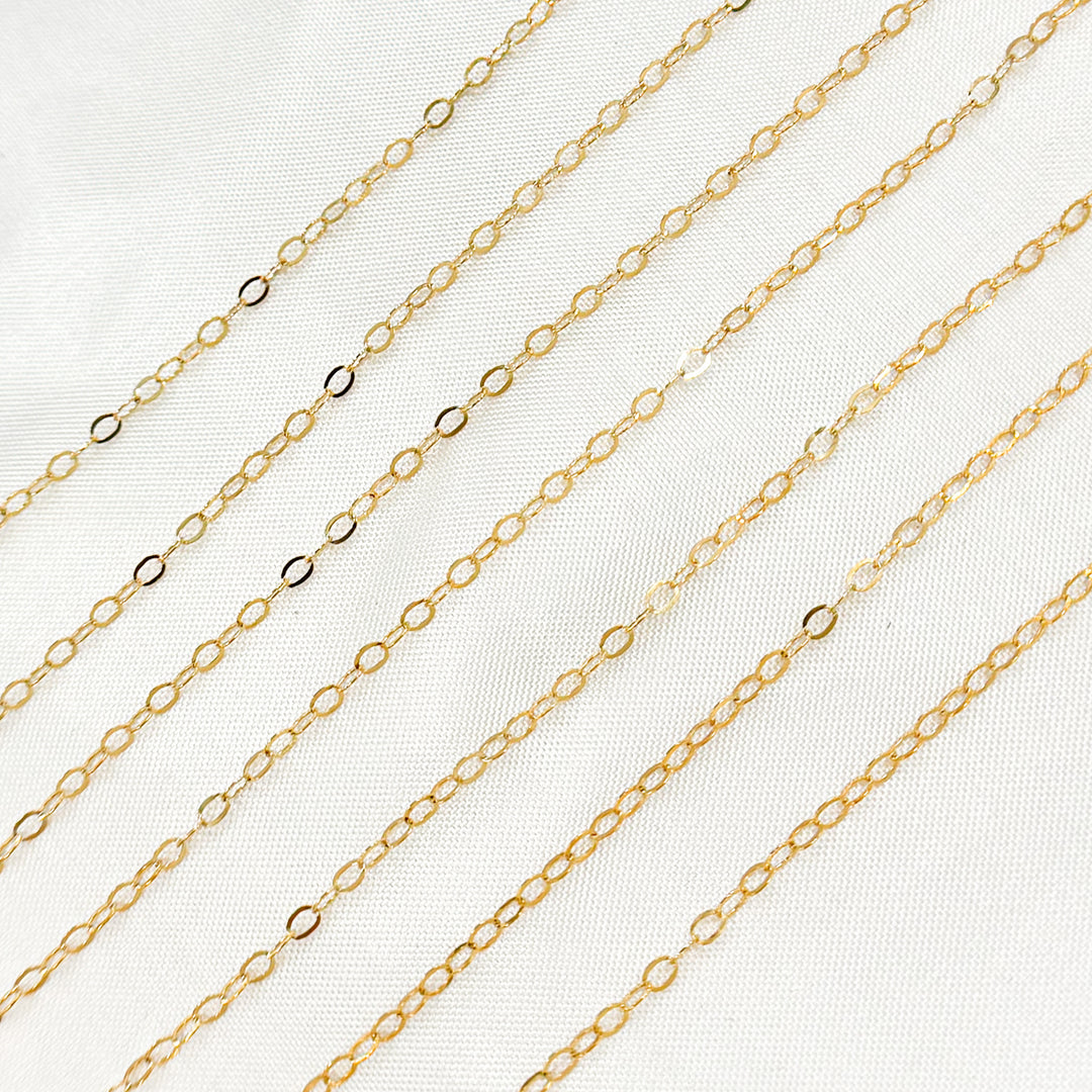 916FGF. 14K Gold Filled Cable Chain