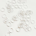 Load image into Gallery viewer, Buy White Sterling Silver Open Jump Ring