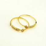 Load image into Gallery viewer, 14K Solid Gold Diamond Ring.