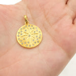 Load image into Gallery viewer, DP390. Diamond & Sterling Silver Star Pendant