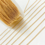 Load image into Gallery viewer, 1813CGF. 14K Gold-Filled Smooth Curb Chain