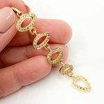 Load image into Gallery viewer, Diamond Sterling Silver Fancy Shape Long Pendant