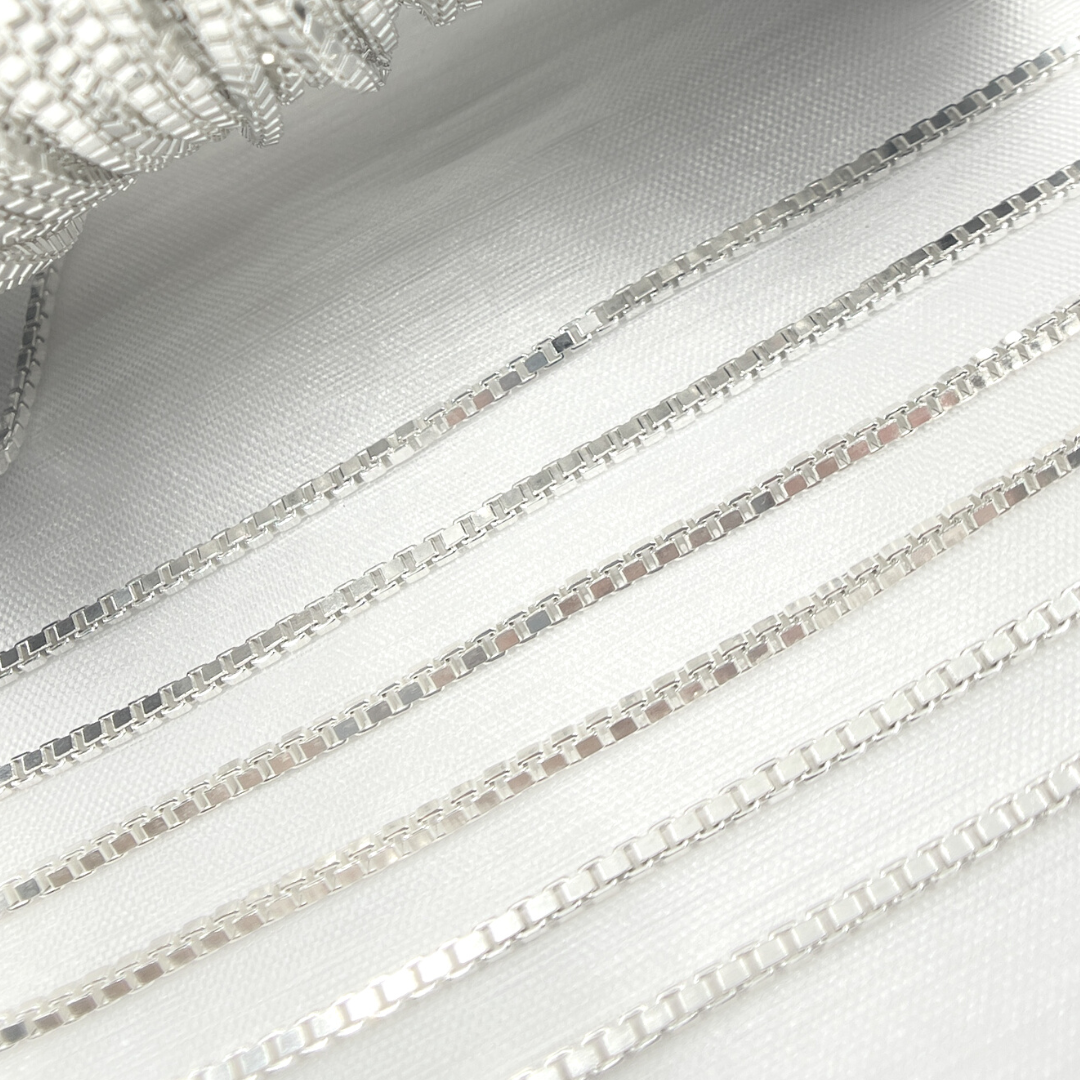 Y107SS. Sterling Silver Box Link Chain