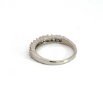 Load image into Gallery viewer, 14k Solid White Gold Diamond Ring.