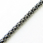 Load image into Gallery viewer, Black Rhodium Sterling Silver Popcorn Necklace