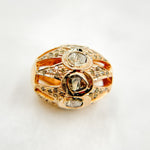 Load image into Gallery viewer, DC848. Diamond & Sterling Silver Oval Bead