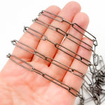 Load image into Gallery viewer, Sterling Silver Smooth Long and Short Chain