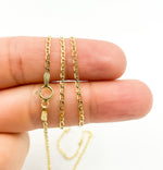 Load image into Gallery viewer, Buy Now 14K Solid Gold Flat Marina Link Chain