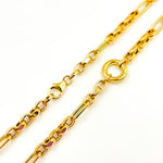 Load image into Gallery viewer, Buy 14K Solid Gold Hollow Long and Short Fancy Necklace